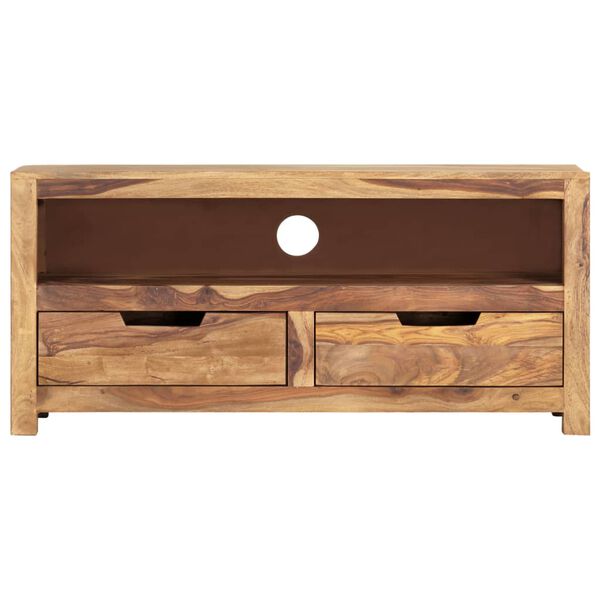 vidaXL TV spintelė, 88x35x40cm, rausvosios dalbergijos masyvas