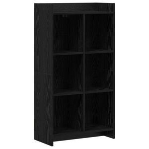 vidaXL Knygų lentyna Juodojo ąžuolo 59 x 30 x 111 cm Apdirbta mediena
