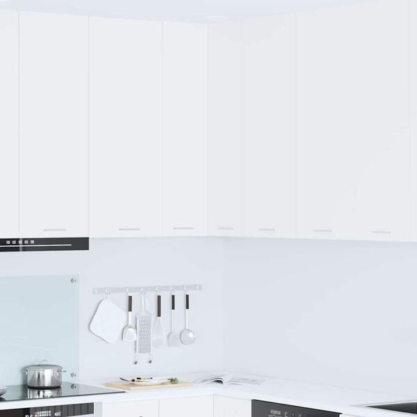 vidaXL Pakabinama spintelė Balta 57 x 57 x 100 cm Apdirbta mediena