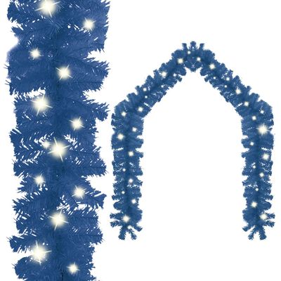 vidaXL Kalėdinė girlianda su LED lemputėmis, mėlynos spalvos, 20m