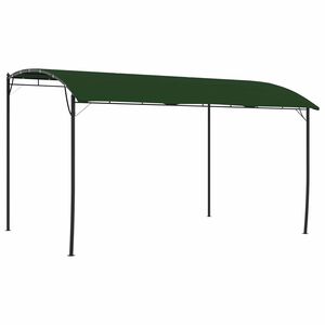 vidaXL Pavėsinė 4 x 3 x 2,55 m Žalia