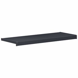 vidaXL Langų palangė Antracitas su medienos tekstūra 60 x 35 x 4,5 cm