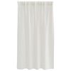 vidaXL Voile Užuolaida 2 pcs Kreminė 140 x 140 cm Poliesteris