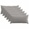 vidaXL Pagalvėlės užvalkalas 6 pcs HEERLEN &Scaron;viesiai pilka 40 x 80 cm