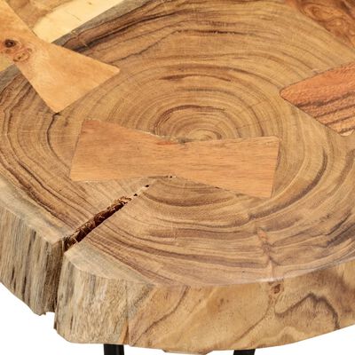 vidaXL Baro stalas, masyvi akacijos mediena, 90x60x110 cm