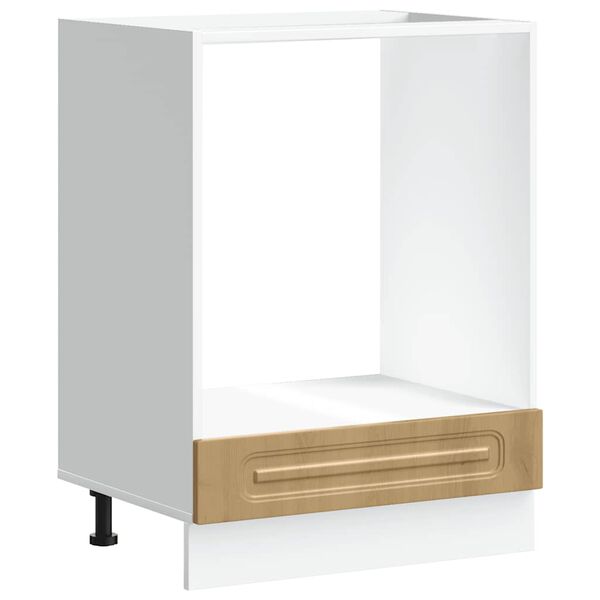 vidaXL Orkaitės spintelė, Kalmar, artisano ąžuolo, apdirbta mediena