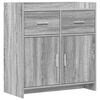 vidaXL Kabalas Pilka Sonoma 75 x 36 x 80 cm Apdirbta mediena