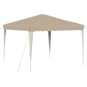 vidaXL Pop-up &scaron;ventinis palapinė 288 x 288 x 245 cm Kreminė