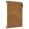 vidaXL Sodo vartai, 85x125 cm, Corten plienas
