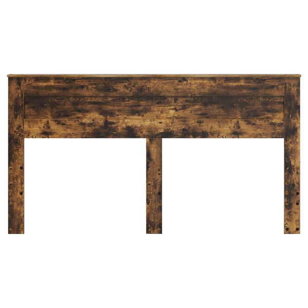 vidaXL Galvūgalis Rūkyta ąžuolas 200 cm Apdirbta mediena