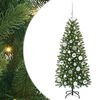 vidaXL Dirbtinė Kalėdų eglutė Žalia 120 cm PE ir PVC
