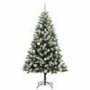 vidaXL Dirbtinis Lankstus Kalėdų medis su pamink&scaron;tintu sniegu 180 cm