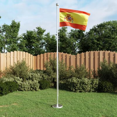 vidaXL Ispanijos vėliava, 90x150cm