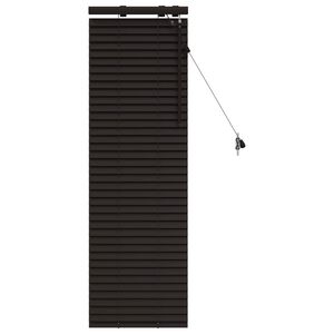vidaXL Venecijos žaliuzės Tamsiai rudas 50 x 130 cm 35 mm