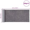 vidaXL Neslyst. apsaug. kilim., dažymo d., vilna, 25 m, 280g/m&sup2;