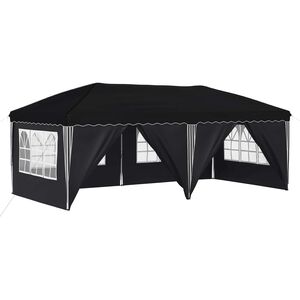 vidaXL Pop-up &scaron;ventinis palapinė 575 x 288 x 245 cm Antracitas