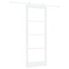 vidaXL Slankios durys ORKDAL Balta 83 x 211 cm