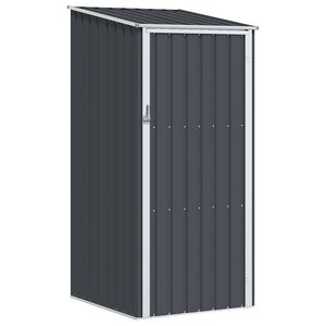 vidaXL Sodo pa&scaron;iūrė, antracito, 87x98x159cm, galvanizuotas plienas