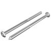 vidaXL Baldų varžtai 2 vnt. Sidabro M6 x 100 mm Plienas