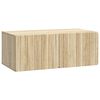 vidaXL Sieninė TV spintelė Sonoma ąžuolas 78,5 x 41 x 30 cm