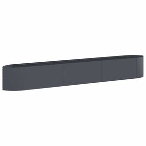 vidaXL Pakelta sodo lova Antracito 300 x 40 x 40 cm Plienas