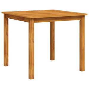 vidaXL Sodo stalas, 85x85x74cm, akacijos medienos masyvas