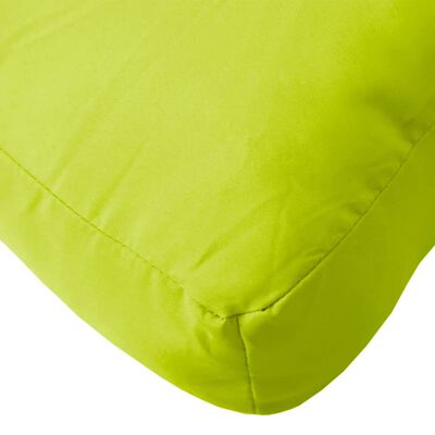 vidaXL Palečių pagalvėlės, 2vnt., ryškiai žalios, oksfordo audinys