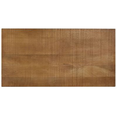 vidaXL Kavos staliukas, medienos masyvas, vintažinis st., 118x60x40cm