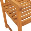 vidaXL Sodo suolas Ruda 180 x 56 x 90 cm Kietos akacijos mediena