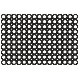 vidaXL Durų kilimėlis, 40x60cm, guma, stačiakampis
