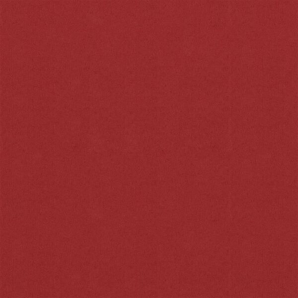 vidaXL Balkono pertvara, raudonos spalvos, 75x500cm, oksfordo audinys