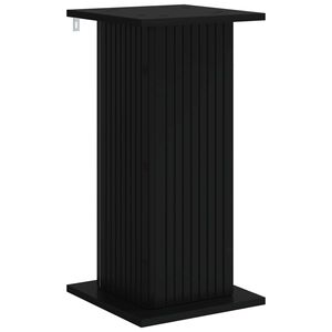 vidaXL Augalų stovas Juoda 30,5 x 30 x 60,5 cm Apdirbta mediena