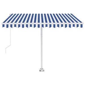 vidaXL Elektrinė pavėsinė 4 x 3 m Taupe 100% poliesteris