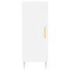 vidaXL Komoda, baltos spalvos, 34,5x34x180cm, apdirbta mediena
