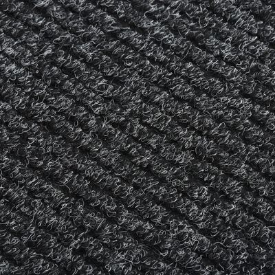 vidaXL Purvą sugeriantis kilimas-takelis, antracito spalvos, 100x250cm