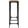 vidaXL Konsolinis stalas Senovinis medis 140 x 29 x 75 cm