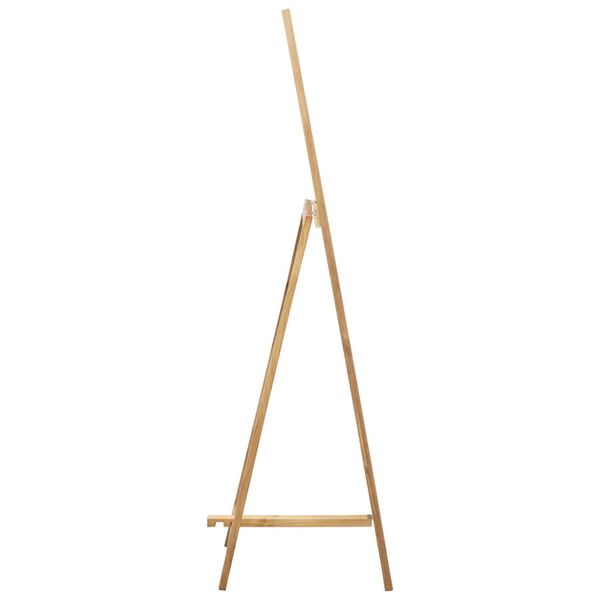 vidaXL Pastatomas veidrodis, 48x46,5x150cm, ąžuolo medienos masyvas