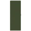 vidaXL &Scaron;oninė spintelė, alyvuogių žalia, 34,5x39x107cm, plienas