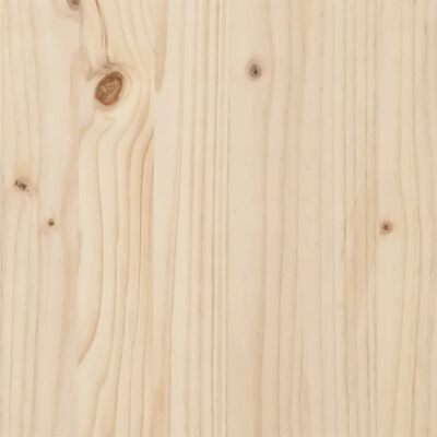 vidaXL Lovos rėmas su galvūgaliu, 150x200cm, pušies medienos masyvas