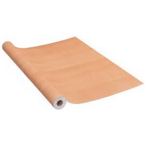 vidaXL Lipni plėvelė baldams, japoni&scaron;ko ąžuolo spalvos, 500x90cm, PVC