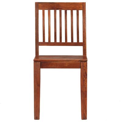 vidaXL Valgomojo kėdės, 2vnt., mango medienos masyvas