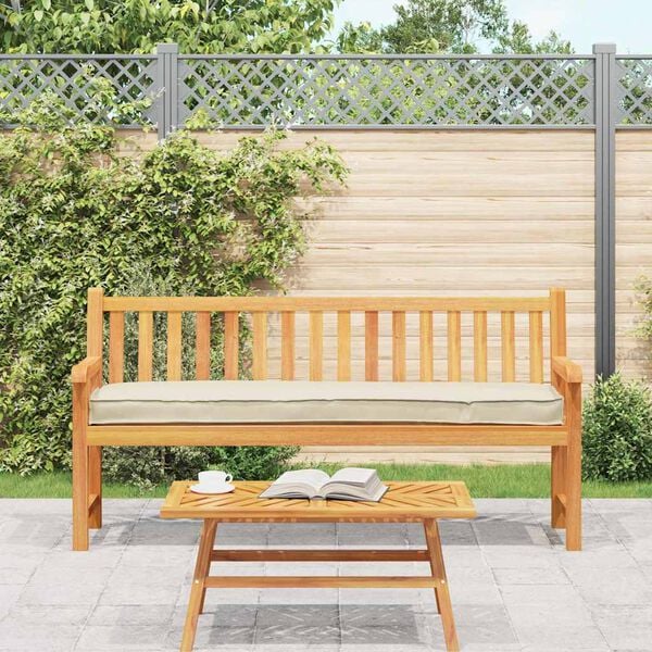 vidaXL Pallet pagalvių rinkinys 2 pcs Kreminė 180 x 40 x 8 cm