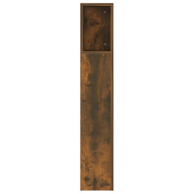 vidaXL Galvūgalis-spintelė, dūminio ąžuolo spalvos, 160x18,5x104,5cm