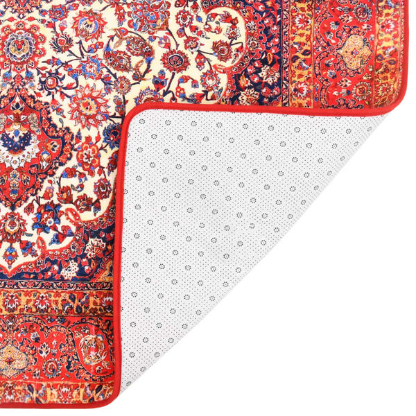 vidaXL Kilimas, įvairiaspalvis, 160x230cm, su rytieti&scaron;kais ra&scaron;tais