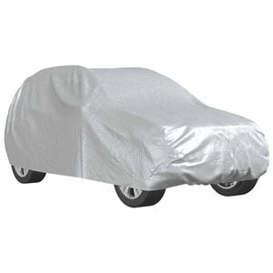 vidaXL Automobilio uždangalas visureigiui, sidabrinis, M dydžio
