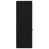vidaXL Vaistinės kabinetas juoda ąžuolo 40 x 41 x 118 cm