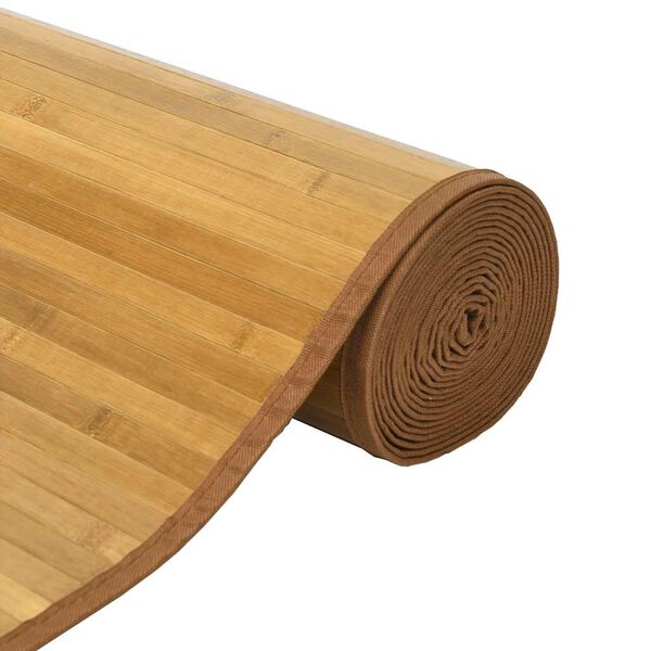 vidaXL Kilimas, natūralios spalvos, 60x1000cm, bambukas, stačiakampis