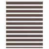 vidaXL Zebra Žaliuzė, Roletas 120 x 175 cm, Kavos Spalvos