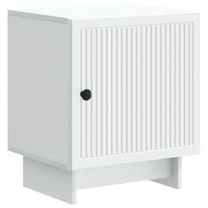 vidaXL &Scaron;alia lovos spintelė Balta 43 x 34,5 x 50 cm Apdirbta mediena