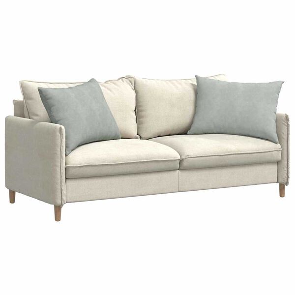 vidaXL Sofa Pagalvės 2 pcs Šviesiai pilka 70 x 50 cm